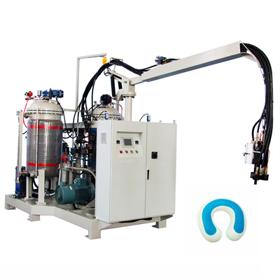 Màquina d'injecció de motlle de mitja closca d'aïllament PU / màquina d'injecció d'escuma a baixa pressió