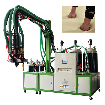 Màquina automàtica de fabricació de sola de sabates de PU Màquina d'escuma de poliuretà