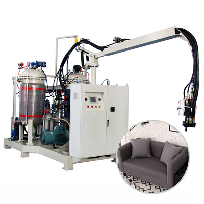 Màquina de fabricació de catifes d'absorció de cops resistents per via de ferrocarril d'elastòmer de PU al millor preu / màquina d'abocar de poliuretà